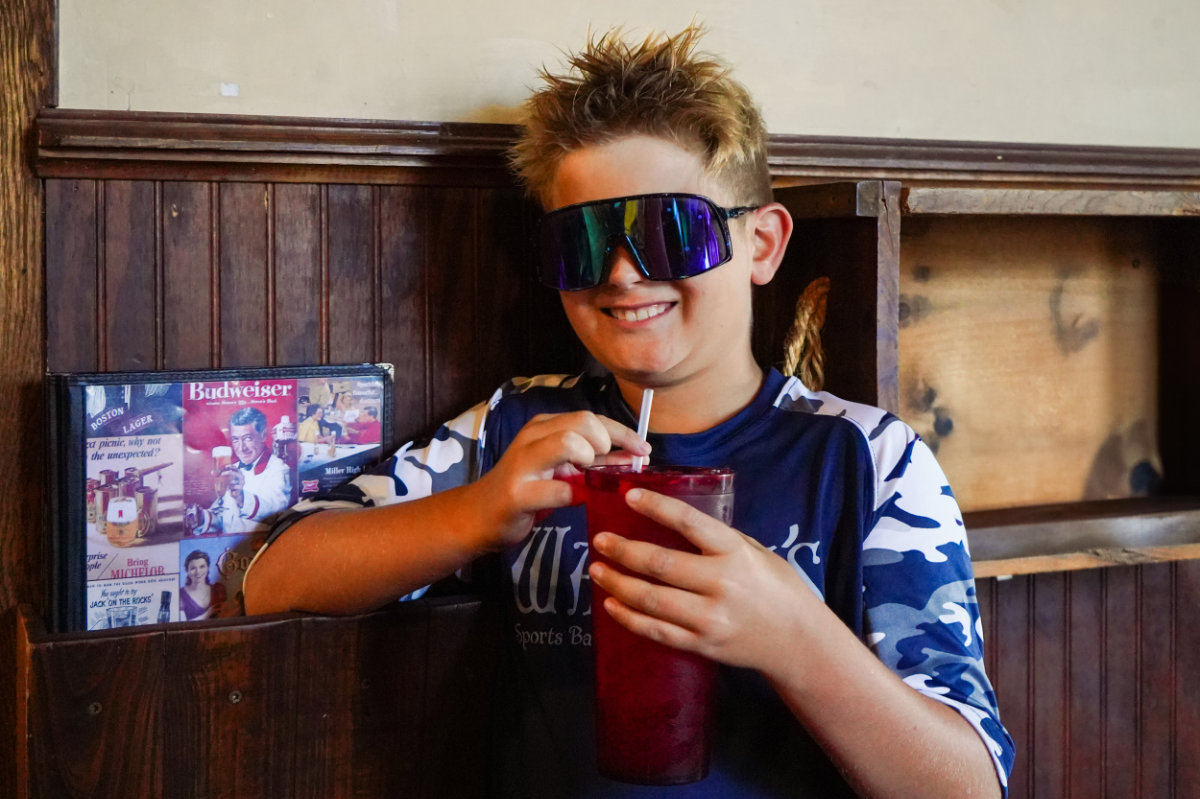 Kid-friendly atmosphere